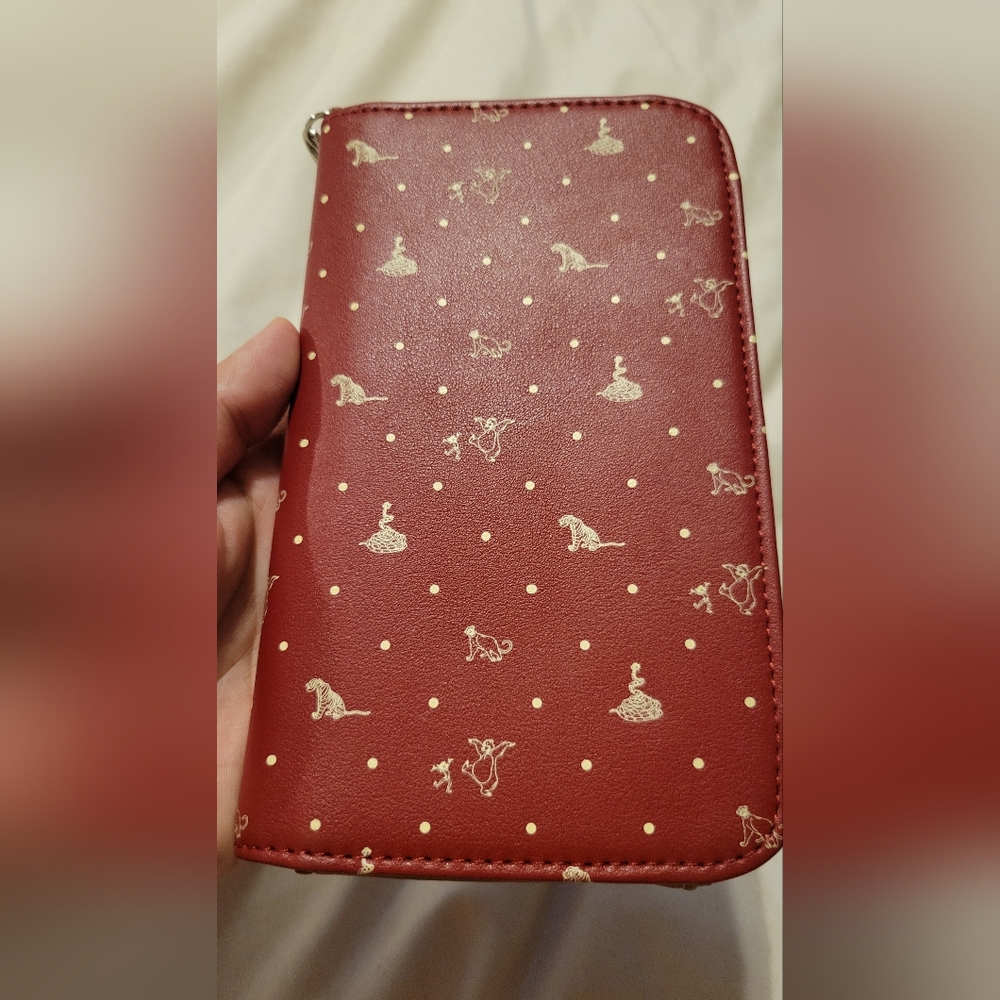 Loungefly Red and Cream Wallet